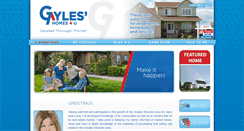 Desktop Screenshot of gayleshomes4u.ca